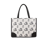 White Canvas Tote Bag for Women